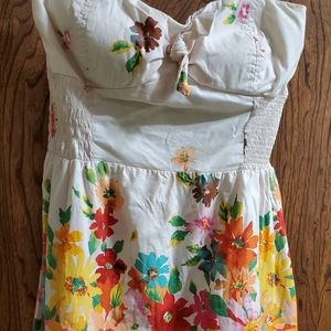 Alyn Paige Floral Sundress Cute Summer dress 7/8